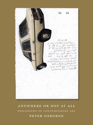 cover image of Anywhere or Not at All